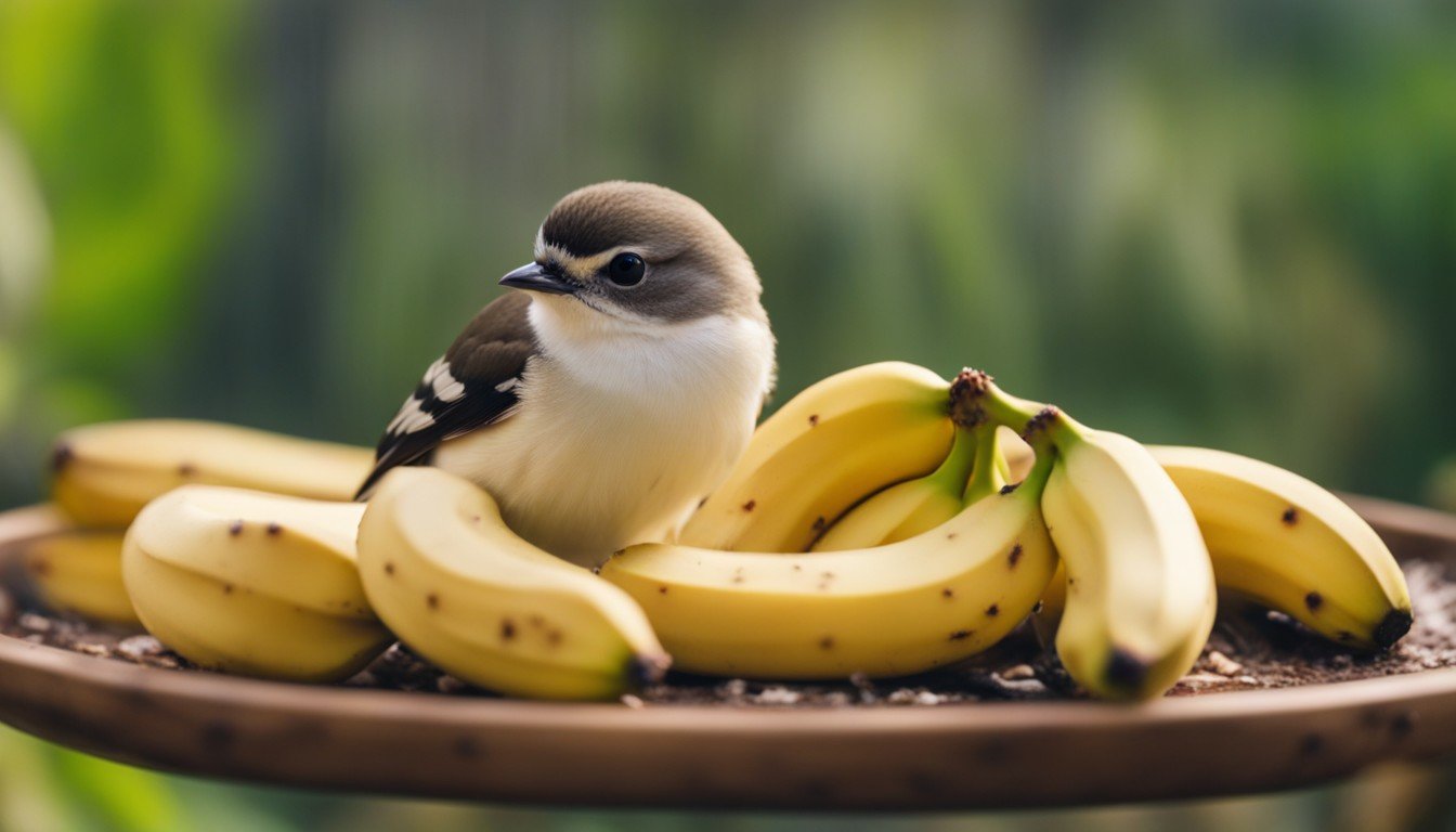 can birds eat bananas