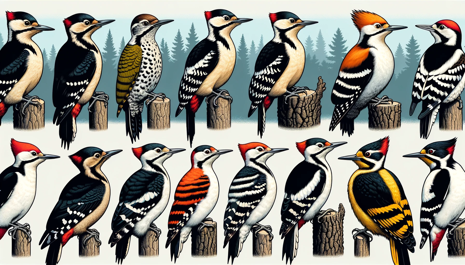 9 Woodpeckers of Wisconsin